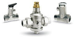  Редукторы давления воды используется для регулирования максимального (максимально-среднего) давления в системе. Редукторы воды Bonomi предназначены для применения в промышленных и бытовых системах водоснабжения и отопления. 